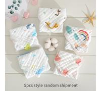 TEMU Set de 5 paños de muselina para bebés, ideales para bañar y limpiar la cara. paños absorbentes miden 11.8X11.8 pulgadas (30X30 cm) y están hechos de materiales naturales y .