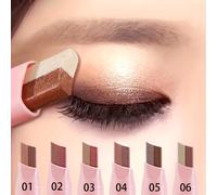 TEMU Set de 6 de de Ojos Degradadas en Color , con Dos Nacarados para una Fácil Aplicación, Resistentes y Perfectas para un Look de Maquillaje de Ojos Dos en Uno, Ideal como Regalo de Vacaciones