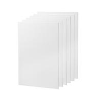 TEMU Set de 6 Tableros de para , Paneles en de 3 mm Adecuados para Suministros de Pintura Acrílica, de Óleo, Tempera, Acuarela y Gouache