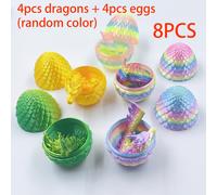 TEMU Set de 8 piezas de y de , Color Aleatorio, un Adorno de Escultura de Mágico, Adecuado para Decoración de Pascua, Navidad, Halloween, Decoración de Fiestas, Regalos de y Pequeños Regalos Sorpresa