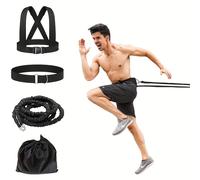 TEMU Set de arnés de de 3 piezas para entrenamiento al , que trineos de peso para tirar neumáticos y ejercicios de resistencia física, adecuado para hombres como para mujeres