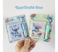TEMU Set de Cuaderno Autorizado de Disney Stitch con Bolígrafo, un Libro de Contabilidad Portátil de Calidad y un Pequeño Diario