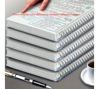 TEMU Set de cuadernos A5 de blanda con diseño minimalista, con páginas rayadas y de cuadrícula, ideales para negocios, estudio, diario, uso en y . set de cuadernos de gruesos es un regalo de .