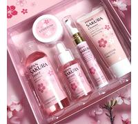 TEMU Set de Cuidado de la Piel : Hidratante, Crema para Ojos, Limpiador, Crema Facial, - Ideal para Piel Normal. Cuidado y Elástico para una . Regalo para las Fiestas: Navidad, Acción de Gracias