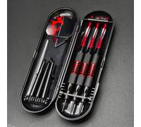 TEMU Set de Dardos de Metal de 22G - Kit de Dardos con Punta de Metal - un Estuche Protector Portátil - para Entrenar - un Set de Regalo