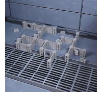 TEMU Set de defensivo de muros de ciencia ficción, kit de construcción modular DIY para juegos de mesa y de juegos de mesa de , accesorio para mazmorra.