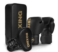 TEMU Set de Entrenamiento de Boxeo con Curva para Golpes y de Taekwondo, Adecuado para Adultos, y Adolescentes, Guantes de Boxeo y de , Ideal para Boxeo, Taekwondo, Karate, Muay Thai y Marciales