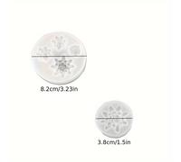 TEMU Set de Moldes de Silicona y Resina con 4 Flores de y 1 Molde de para Hacer Velas de Yeso Aromáticas, para Decoración del Hogar, Regalos Festivos y Manualidades Hechas a