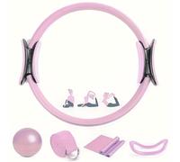 TEMU Set de Pilates de 5 piezas, Set combinado de Yoga, Bandas de estiramiento de Yoga