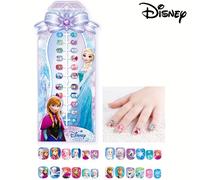 TEMU Set de Stickers para Uñas de Disney Frozen | Regalo para Navidad, San Valentín, , para Familiares y , de Papel