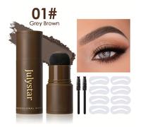 TEMU Set Duradero Todo en Uno para Dar Forma a las Cejas | Polvo, Plantilla y Brocha Adecuado para Todo Tipo de Piel | Regalo Ideal para Mujeres