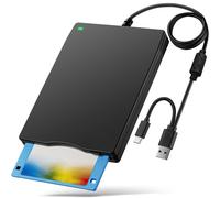 TEMU SHDEYALI de Disco Flexible Externa Portátil USB y Tipo-C de 1.44MB - Plug and .52 Lb, Compatible con /Vista/7/8/10/11/, Cable USB-C a USB-A, Accesorio para Laptop, Diseño Moderno