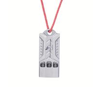 TEMU Silbato de titanio sin límites para viajes de de emergencia con cordón para campamentos al aire , senderismo, entrenamiento de entrenadores, deportes y llavero de silbato