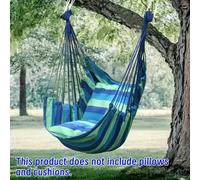 TEMU Silla colgante resistente de 1 pieza con múltiples cuerdas, cómoda silla de columpio, ideal para uso al - No almohada ni cojín, compra y , disponibles en varios colores