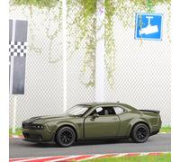 TEMU Simulación 1:43 de aleación para de aleación DODGE , puerta que se , adornos de juguete para niños, regalos de