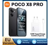 TEMU Smartphone Xiaomi Poco X8 Pro 12 GB + 512 GB, , cargador original Xiaomi de 120W