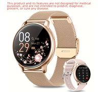 TEMU Smartwatch con Llamada/Atención Inalámbrica, Funciones para Mujer, Sueño, 19 Deportivos, Reproductor de , Podómetro - Regalo de para Hombres y Mujeres, Navidad, Halloween, Smartwatches Para & iOS
