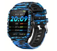 TEMU Smartwatch JELLOO con Asistente de Voz, Actualizaciones del y Pantalla HD de 1.96" - Inalámbricas, Rastreador de Deportes Múltiples, Notificaciones de Mensajes para iPhone y