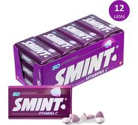 TEMU Smint Frutos Rojos - 12x35g | Pastillas de Menta con Sabor a Frutos Rojos | Pack Ahorro