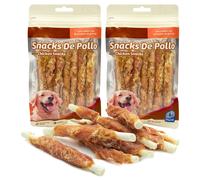 TEMU Snack Pollo Palitos para Perros Stick Fortalecedor de Dientes Stick Dental Dog Snack BPS-5149*2