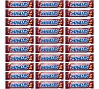 TEMU Snickers Chocolatina con Deliciosa Crema de Cacahuete 50g*24
