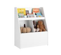 TEMU Sobuy Estantería de juguetes para niños de almacenamiento de estantería Librería Blanca KMB83-W