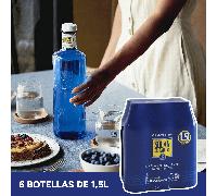 TEMU SOLAN DE CABRAS Agua Mineral Natural sin Gas con una destacada Composición Mineral, Máxima Calidad de Agua, Ideal para Hidratarte en Cualquier Situación, 6 Botellas de 1,5L