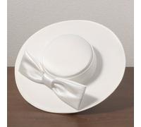 TEMU Sombrero Elegante de para Mujer, Sombrero Formal de Kentucky con , Sombrero para Novias, , Cócteles y Fiestas, Ideal para Decoración de Recepciones de Boda, Diámetro de 33 cm