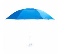 TEMU Sombrilla Silla Playa UV50+ 120cm, Sombrilla Playa Portatil con pinza para Tumbona Silla Camping Jardin Acero Poliester Resistente Clip Ajustable Protección Solar