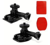 TEMU Soporte Adhesivo Flexible para 360 X5 X4 X3 X2 X GO 3S 2, Kit de Accesorios con Hebilla y Tornillo Compatible para Cámaras Deportivas Hero 13 Max y DJI Action