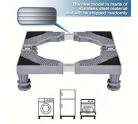 TEMU Soporte Ajustable para Mini Nevera con 4 Pies Fuertes, Base para Lavadora con Pedestal Horizontalmente Ajustable para Secadoras, Lavadoras y Refrigeradores