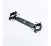 TEMU Soporte de foco para motocicleta modificado, parachoques, amortiguador, abrazadera de tubo, fijación, soporte de extensión multifuncional