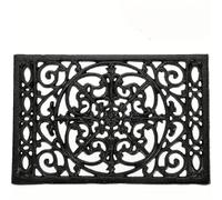 TEMU Soporte de Hierro Fundido Resistente para Ollas Calientes y Teteras - Soporte para Estufa de Leña con de Complejo, Protector Decorativo para Encimera de Cocina y Mesa de Comedor