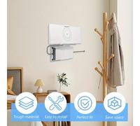 TEMU Soporte de montaje de pared para Starlink Gen 3, kit de montaje para router Starlink y fuente de alimentación Starlink V3 para router de malla Starlink Gen 3.