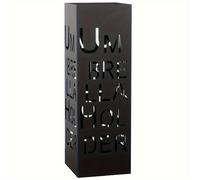 TEMU Soporte de paraguas de hierro moderno con acabado metálico - Diseño de elegante para decoración del hogar y , estante de almacenamiento duradero para entradas interiores, accesorios de paraguas