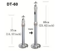 TEMU Soporte de pared para proyector, soporte elevador extensible, adecuado para proyectores pro HY320 MINI, material de aleación de aluminio, tornillos de 1/4 pie, fácil de instalar, soporte de techo