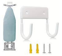 TEMU Soporte de Pared para Tabla de Planchar, Colgador de Tabla de Planchar, Gancho en la Pared para Tabla de Plancha, para Lavanderías