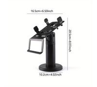 TEMU Soporte de registradora POS de construcción duradera, con ajustable, pantalla de escritorio rotativa, mostrador, compatible con , de tarjetas, no requiere batería, para uso en oficina y hogar.