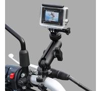 TEMU Soporte de tablero para motocicleta, soporte fijo de acción, soporte de cardán, accesorios de montaje