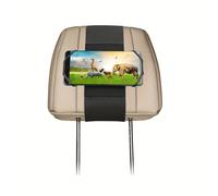 TEMU Soporte de teléfono para asiento trasero de coche ajustable de silicona - Compatible con iPhone, Samsung y más - Montaje y seguro para niños y entusiastas del viaje