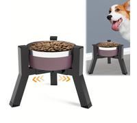 TEMU Soporte Elevado Ajustable para Comedero de Perro de SHAINFUN - Compatible con Comederos de 5.2-7.8", Ideal para Medianas y Pequeñas, 7.8" (Comederos No Incluidos)