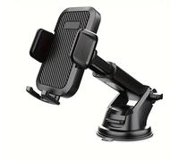 TEMU Soporte Giratorio 360° para Tablero - Sostén de Teléfono Función, Base PVC Ajustable | Adhesivo y Reposacabezas Regulables. Compatible con Toda Vehículo. Ideal Para Uso en Auto