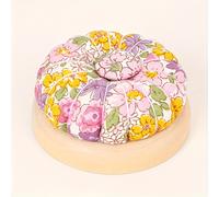 TEMU Soporte magnético para aguja de base de madera, de aguja para punto cruz DIY, soporte de aguja de lona de calabaza, y cojín de muñeca estilo japonés.