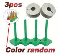 TEMU Soporte magnético para carretes de máquina de coser - Estante de almacenamiento de carretes con base magnética para la organización de carretes (Color aleatorio)