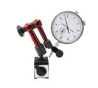 TEMU Soporte Magnético Para Indicador De Marcación, Base Magnética Para Calibre De Marcación, Herramienta De Medición De Micrómetro, Indicador De Tipo Horario, Herramientas De Medición