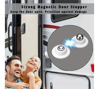 TEMU Soporte Magnético para Puerta de Autocaravana y Remolque con Cierre para Mantener la , de Puerta para Viajes en Caravanas, Piezas de Muebles para Campistas