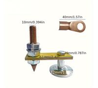 TEMU Soporte Magnético para Soldadura de 1 Pieza con Pinza de para Reparación de Metálica y Máquina de Soldar, QvamillT