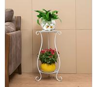 TEMU Soporte Metálico Capa para Plantas, y Duradero & - Diseño Para Uso Interior/Exterior; Estante Puede Ser Utilizado con Macetas o Artículos Decorativos - Moderno Y Elegante Accesorio