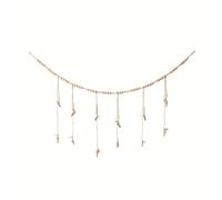 TEMU Soporte moderno de madera para exhibir fotos con borla de cuentas y clip de - Colorida marco de fotos ovalado para pared, ideal para , Navidad, Año , Día de San Valentín