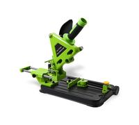 TEMU Soporte para Amoladora Allsome BG-612509 de Resistencia - Soporte de Metal para Fresadoras de 100/115/125mm, No Necesita Energía, Diseño Verde y Negro con Abrazadera Ajustable y Base Resistente